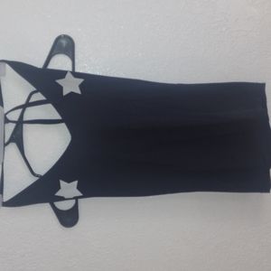 Too Fast 2000s star halter top